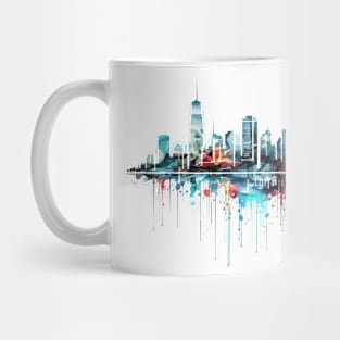 City Skylines Urbain World Fun Life Abstract Mug